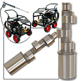 Колінвал для різних елктричних та бензинових мийок високого тиску на помпу 200 бар, фото 5