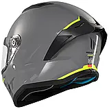 Мотошолом MT STINGER 2 A12 Solid Gloss Grey, фото 4