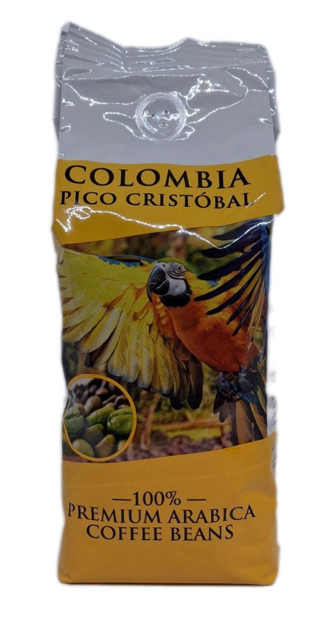 Кава 1808 Colombia Pico Cristobal 100% Arabica в зернах 500 гр