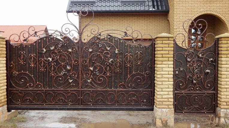 Ворота ковані Джинс ( Джынс), фото 2