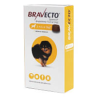 Таблетка Бравето від бліх і кліщів для собак 2-4,5 кг No1 Bravecto