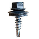 Саморіз 4,8*20  по дереву для кріплення листів між собою фарбований в кольори RAL стічер ( 250 шт )