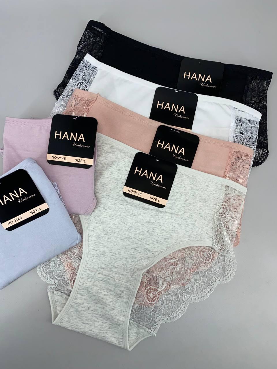 Трусики мереживні завищена посадка HANA L (4шт/уп)