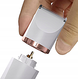 Жіночий тример акумуляторний з насадками 3в1 водонепроникний до 60хв роботи Zilan ZLN8740, фото 9