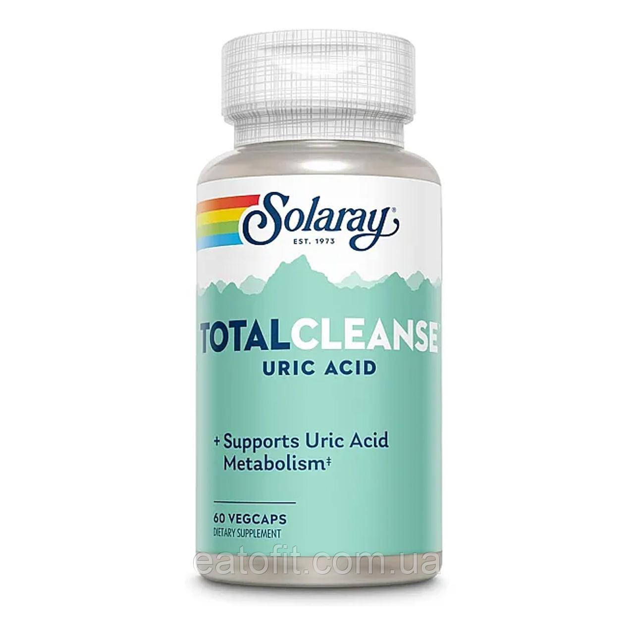 Засіб для виведення сечової кислоти (Total Cleanse Uric Acid) 60 капсул SOR-35007