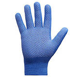 Рукавички нейлон із мікроточкою сині, фото 2