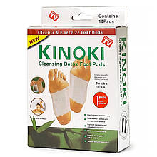 Антиоксидантні пластирі на стопи KINOKI "Cleansing Detox Foot Patch" детокс від токсинів і шлаків (10 шт.)