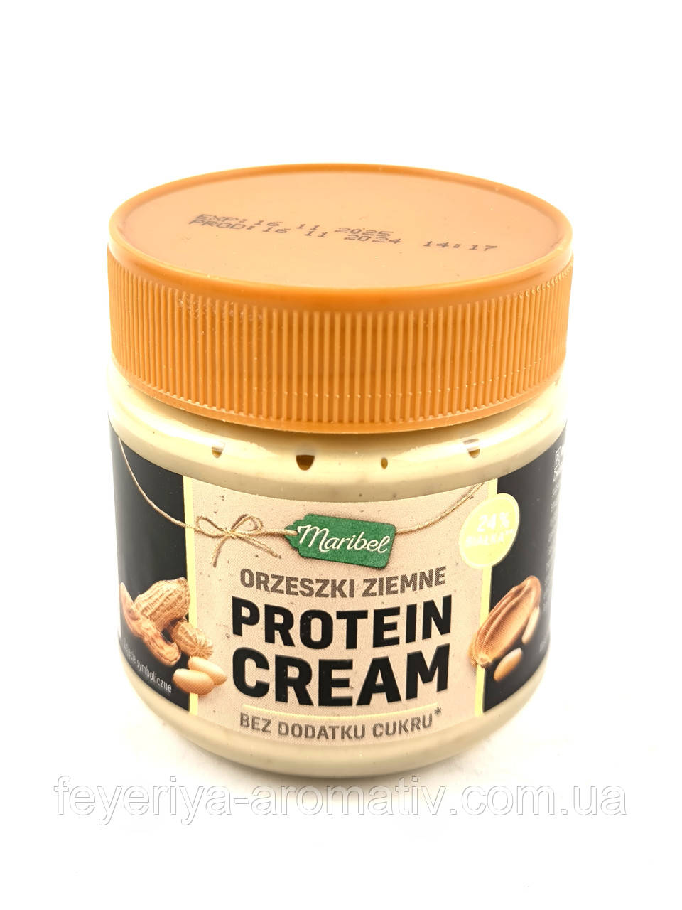 Протеїновий крем з арахісом Maribel Protein Cream 180 г