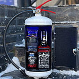 Вогнегасник бар Jack Daniel's, білий, на подарунок від колективу, фото 4
