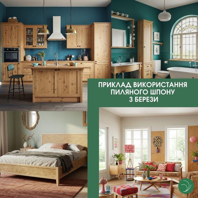 Ламель зі шпону берези ціна в Києві