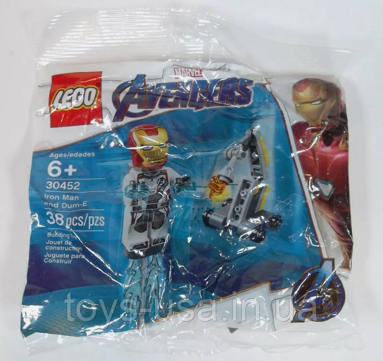 Лего Полібег LEGO Super Heroes Залізна Людина і Dum-E 30452