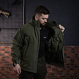 Куртка Grifon Arctic Level 7 утеплена (мікроріп-стоп на трикотажній основі) хакі МК, фото 8