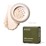 Розсипчаста пудра Оливкова зволожуюча Loose Powder Olive Paese 6g, фото 3