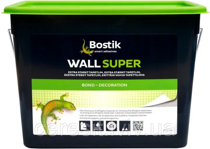 Клей для шпалер Bostik Wall Super 15 л