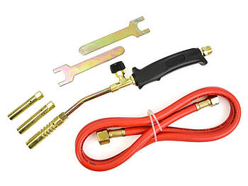 Пальник газовий 3 насадки 13/15/17 мм Geko G20002