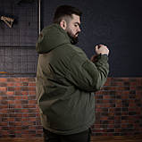 Куртка Grifon Arctic Level 7 утеплена (мікроріп-стоп на трикотажній основі) хакі МК, фото 6