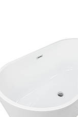 Окремостояча акрилова ванна Insana Jetta WB 170×80×58, фото 5