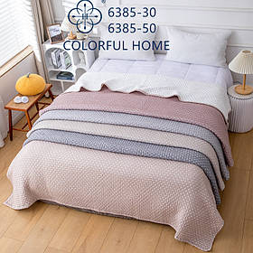 Покривало муслін Colorful Home 150х200см Горошок в асортименті