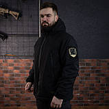 Куртка Grifon Arctic Level 7 утеплена (мікроріп-стоп на трикотажній основі) чорний МК, фото 5