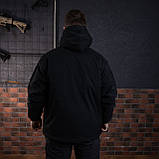 Куртка Grifon Arctic Level 7 утеплена (мікроріп-стоп на трикотажній основі) чорний МК, фото 3