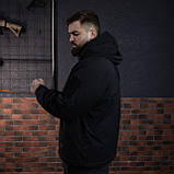 Куртка Grifon Arctic Level 7 утеплена (мікроріп-стоп на трикотажній основі) чорний МК, фото 4