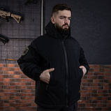 Куртка Grifon Arctic Level 7 утеплена (мікроріп-стоп на трикотажній основі) чорний МК, фото 6