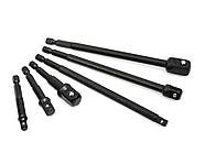 Набір подовжувачів шестигранних ударних 1/4"-1/2" 6 шт. Geko G10530, фото 3