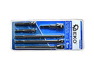 Набір подовжувачів шестигранних ударних 1/4"-1/2" 6 шт. Geko G10530, фото 4