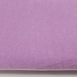Велюр бавовняний, колір ліловий (180 см ширина) ОПТ-816, фото 3