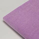 Велюр бавовняний, колір ліловий (180 см ширина) ОПТ-816, фото 2