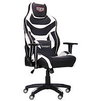 Крісло VR Racer Dexter Virtuoso чорний/білий