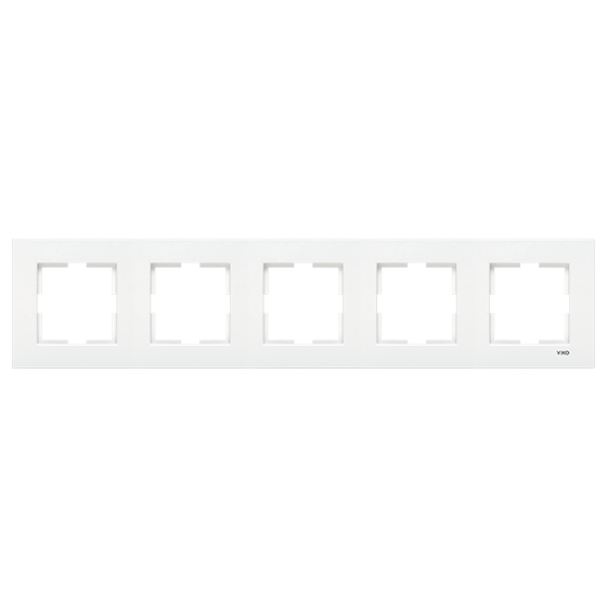 Рамка 5-місцева Білий Karre Viko, 90960204