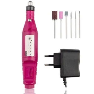 Портативний фрезер-ручка BUCOS ZS-100 PINK на 20000 об.хв., фото 1