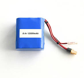 Високотоковий акумулятор для коропового кораблика Фантом 8.4 В, 2S, 12000 mAh