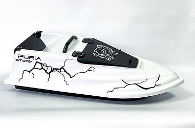 Прикормочний кораблик Фурія Шторм з Ехолотом Toslon TF520