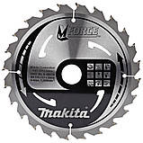 Пиляльний диск Makita MForce: дерево 210 мм 24 зуба (B-08078), фото 4