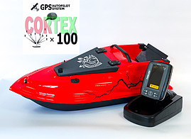 Прикормочний кораблик Фурія Фюжн з GPS (Maxi Cortex) та Ехолотом Toslon TF520, фото 3