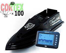 Прикормочний кораблик Фурія Фюжн з GPS (Maxi Cortex) та Ехолотом ToslonTF300, фото 3