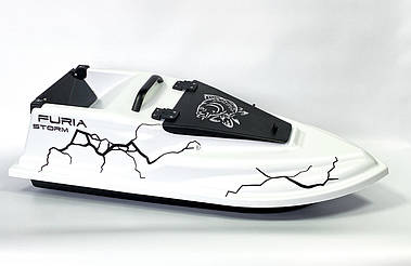 Прикормочний кораблик Фурія Шторм з Ехолотом Toslon TF300