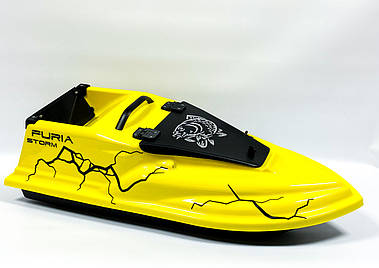 Прикормочний кораблик Фурія Шторм з GPS Cortex 6+1 Ехолот Toslon TF300