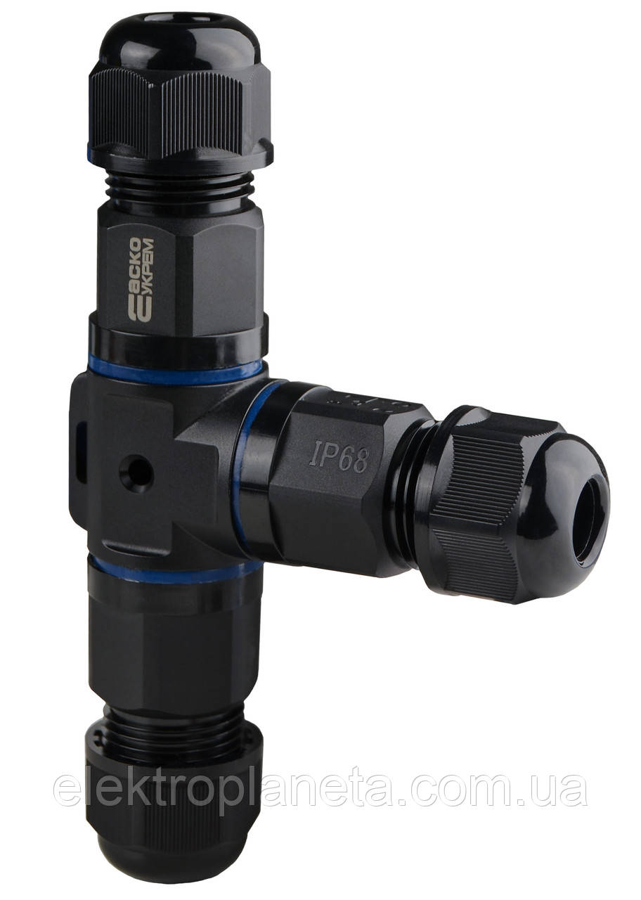 З'єднувач кабельний 313-Т, IP68 серії CNP, фото 1