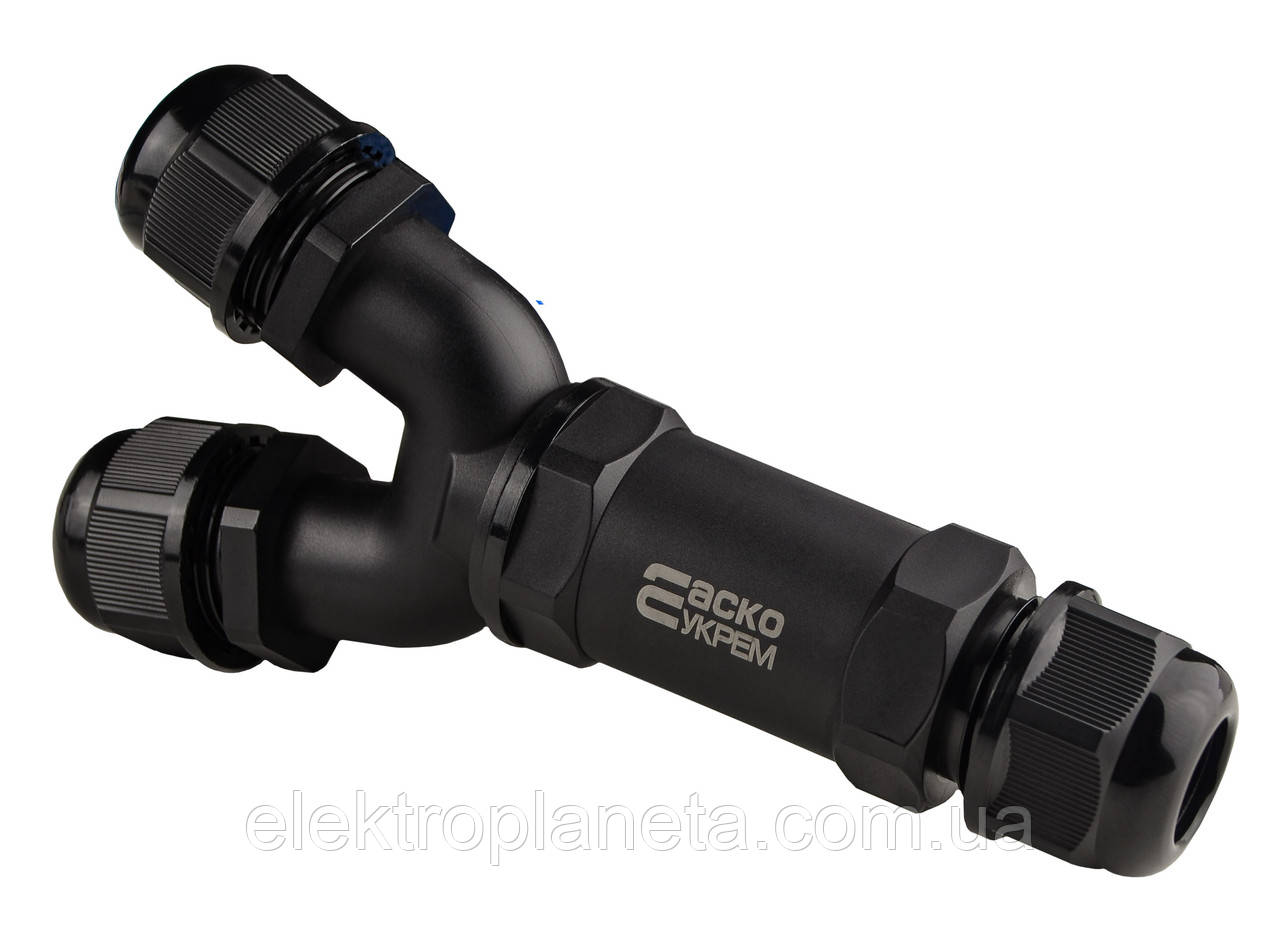 З'єднувач кабельний 322-Y , IP68 серії CNP, фото 1