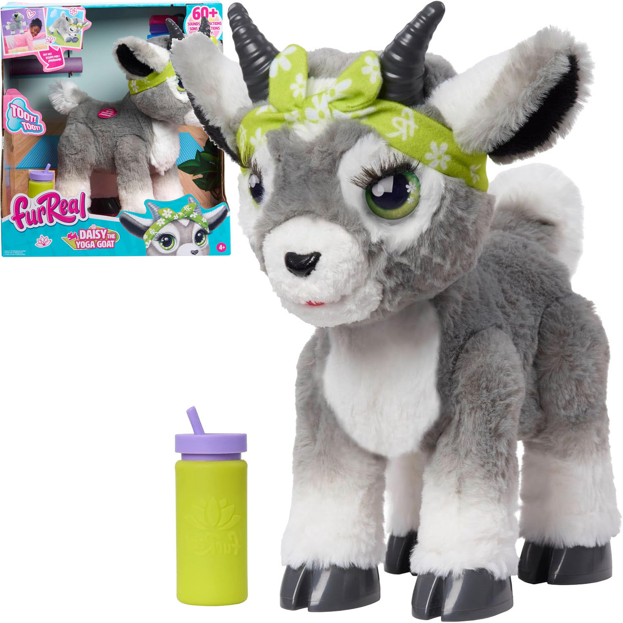 УЦІНКА!!! Інтерактивна іграшка ФурРіал Йога Кізочка Коза Дейзі Hasbro FurReal Daisy 28104, фото 1