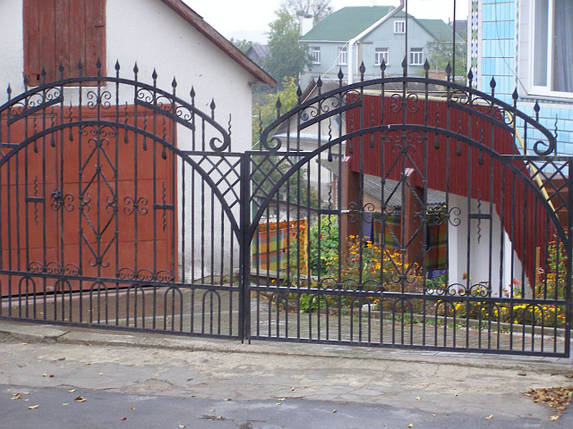 Ворота ковані Грін ( Green), фото 2