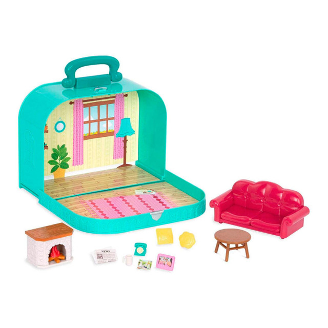 Ігровий набір Li'l Woodzeez Кейс блакитний з аксесуарами WZ6599Z