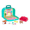 Ігровий набір Li'l Woodzeez Кейс блакитний Вітальня з аксесуарами WZ6599Z, фото 2