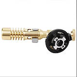 Пальник газовий, PRO, латунь, регулятор вогню Flame Gun 733, фото 4