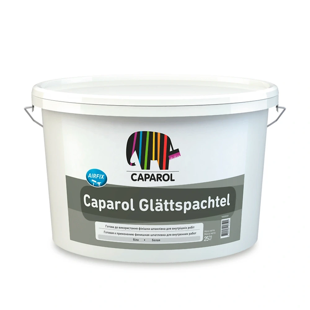 CAPAROL Glattspachtel (25кг) Білий Шпаклівка інтер'єрна фінішна акрилова, фото 1