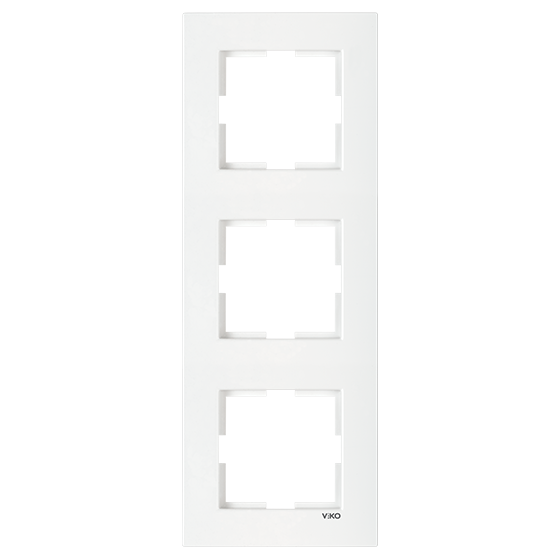Рамка 3-місна верт Білий Karre Viko, 90960222