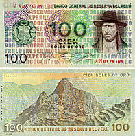 Перу 100 сіль 1976р UNC P-114